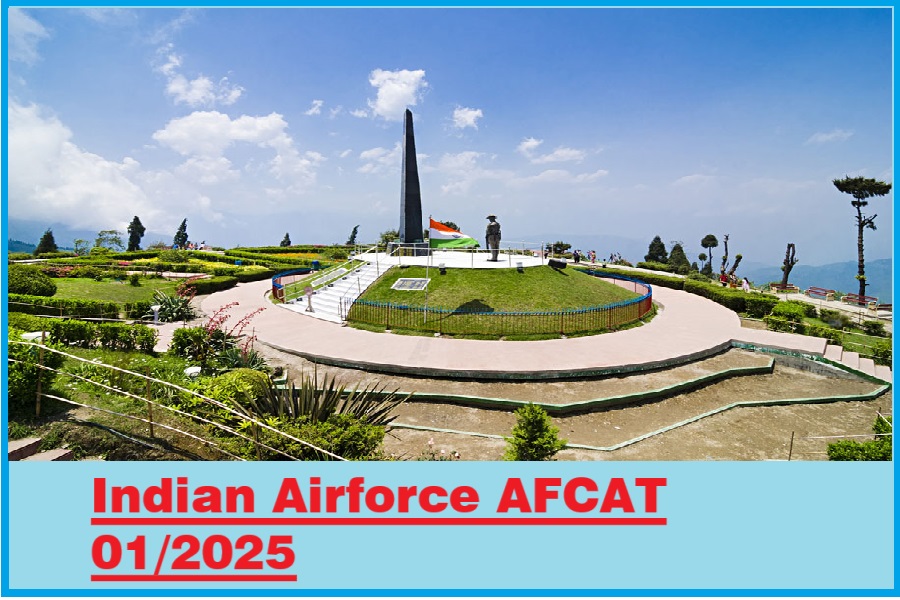 Indian Airforce AFCAT 01/2025