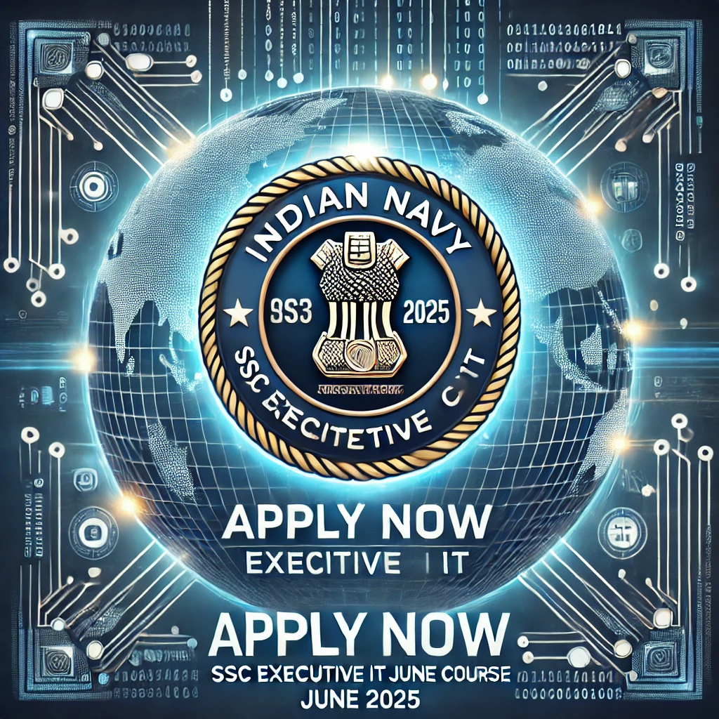 Indian Navy SSC Executive IT Online Form 2024