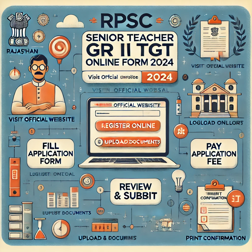 RPSC Senior Teacher Gr II TGT Online Form 2024