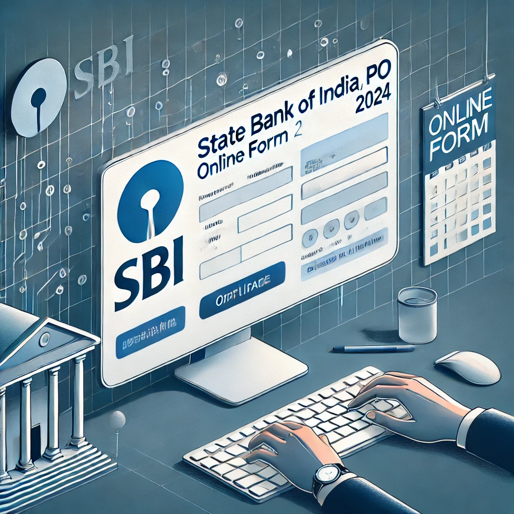 State Bank of India SBI PO Online Form 2024